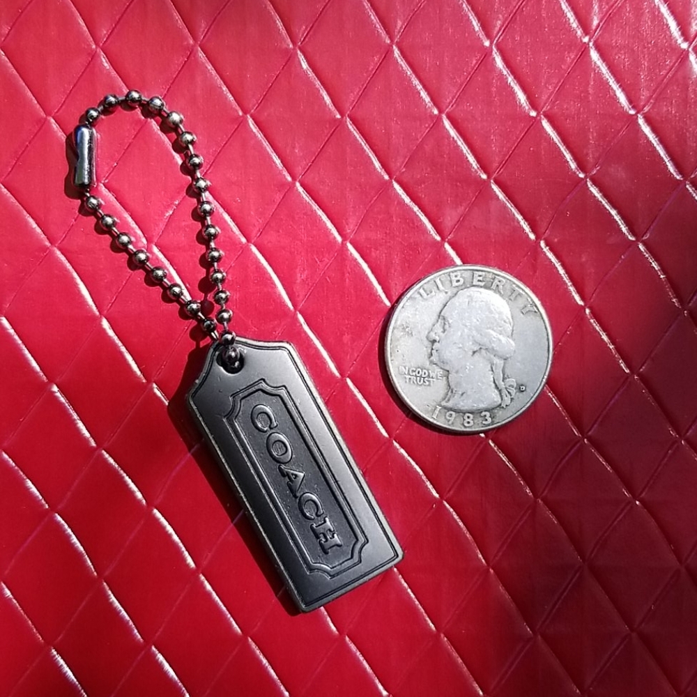 Coach purse hangtag